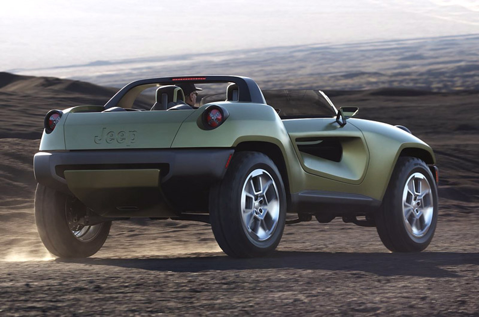 Detroit 2008: Jeep Renegade Concept – minimalistyczny roadster do terenu