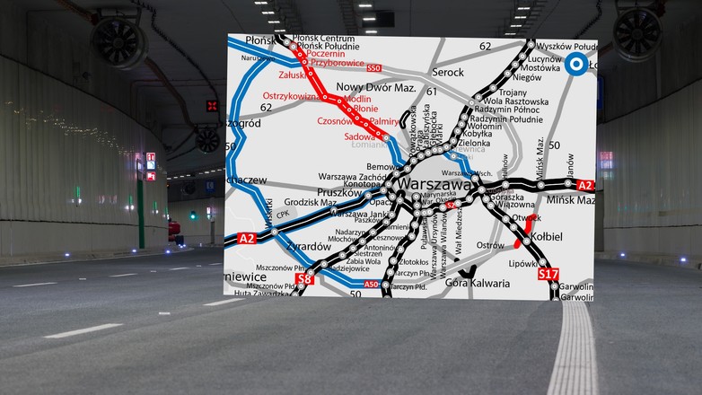 Prace przy realizacji Wschodniej Obwodnicy Warszawy ruszają od początku