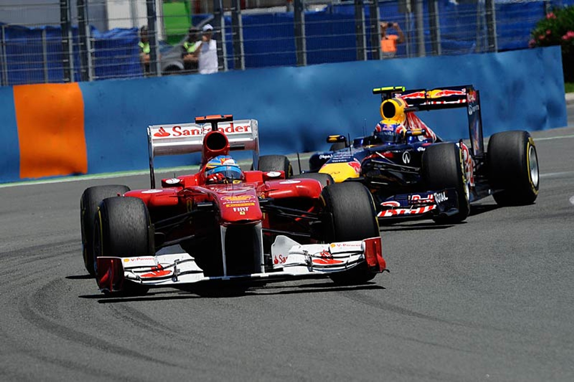 Grand Prix Europy 2011: Vettel przed Alonso i Webberem (relacja, wyniki)