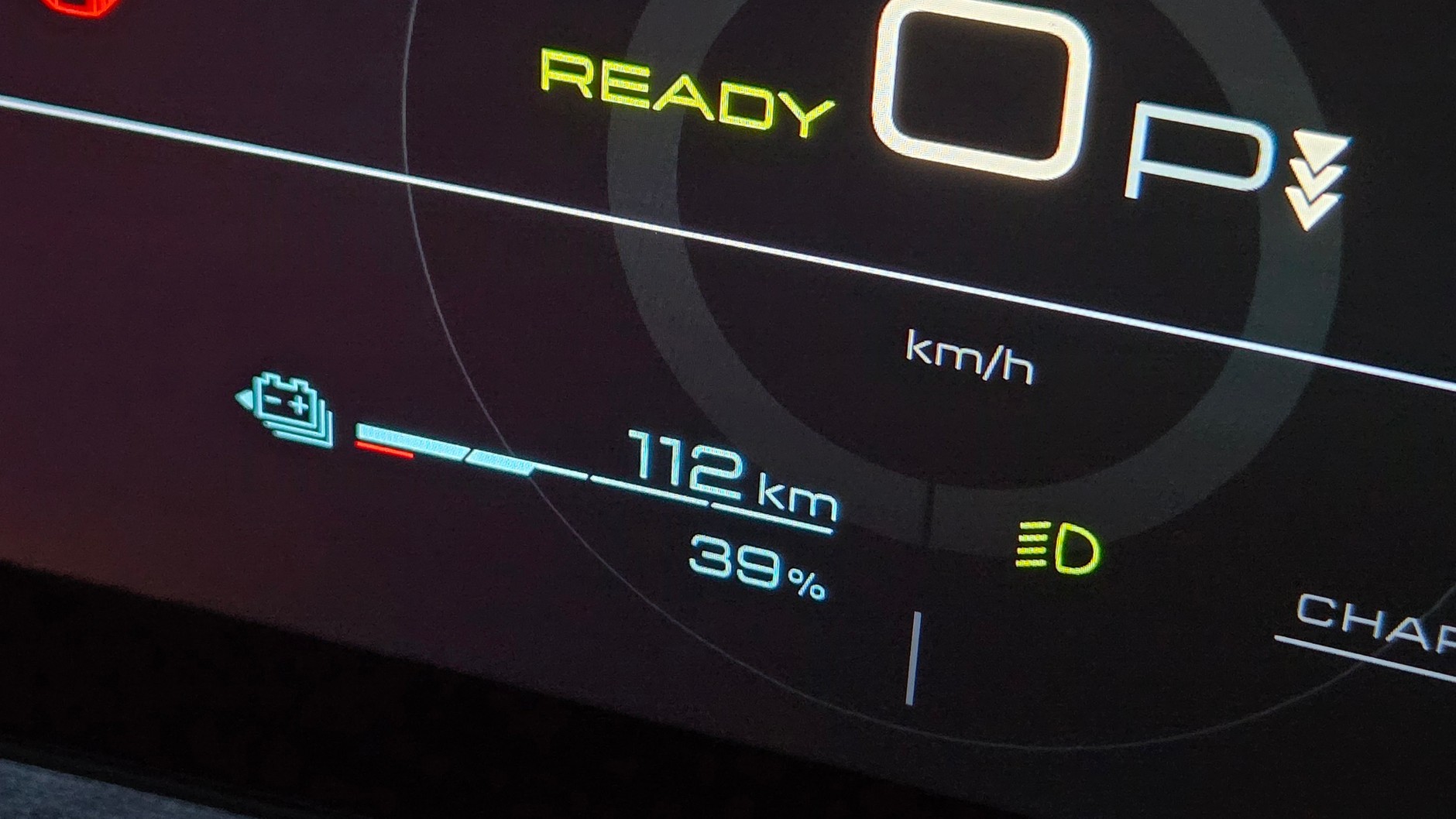 Tyle pokazał mi komputer pokładowy, kiedy parkowałem samochód