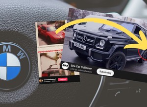 Niesamowity konwój "BMW Nikosia". Żona "króla Wybrzeża" reaguje
