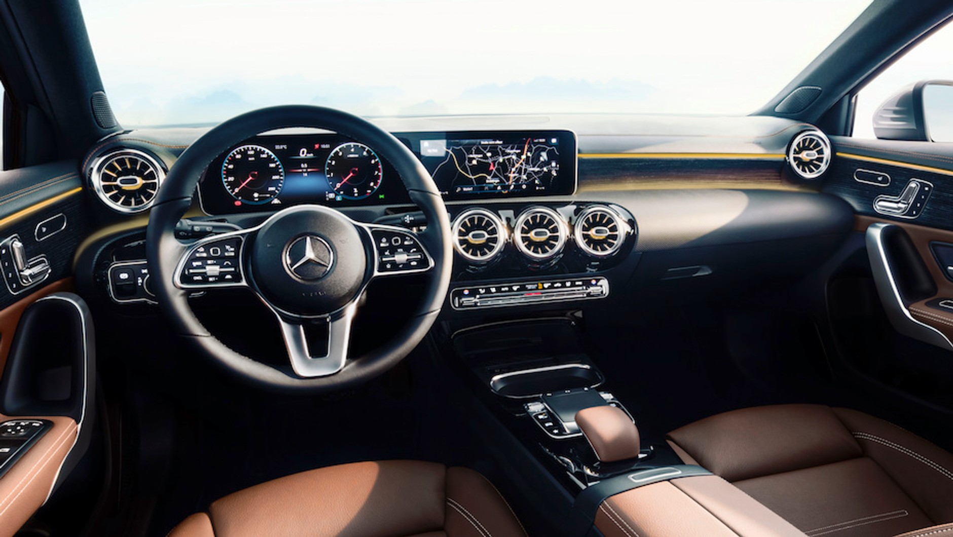Nowy Mercedes Klasy A - wnętrze
