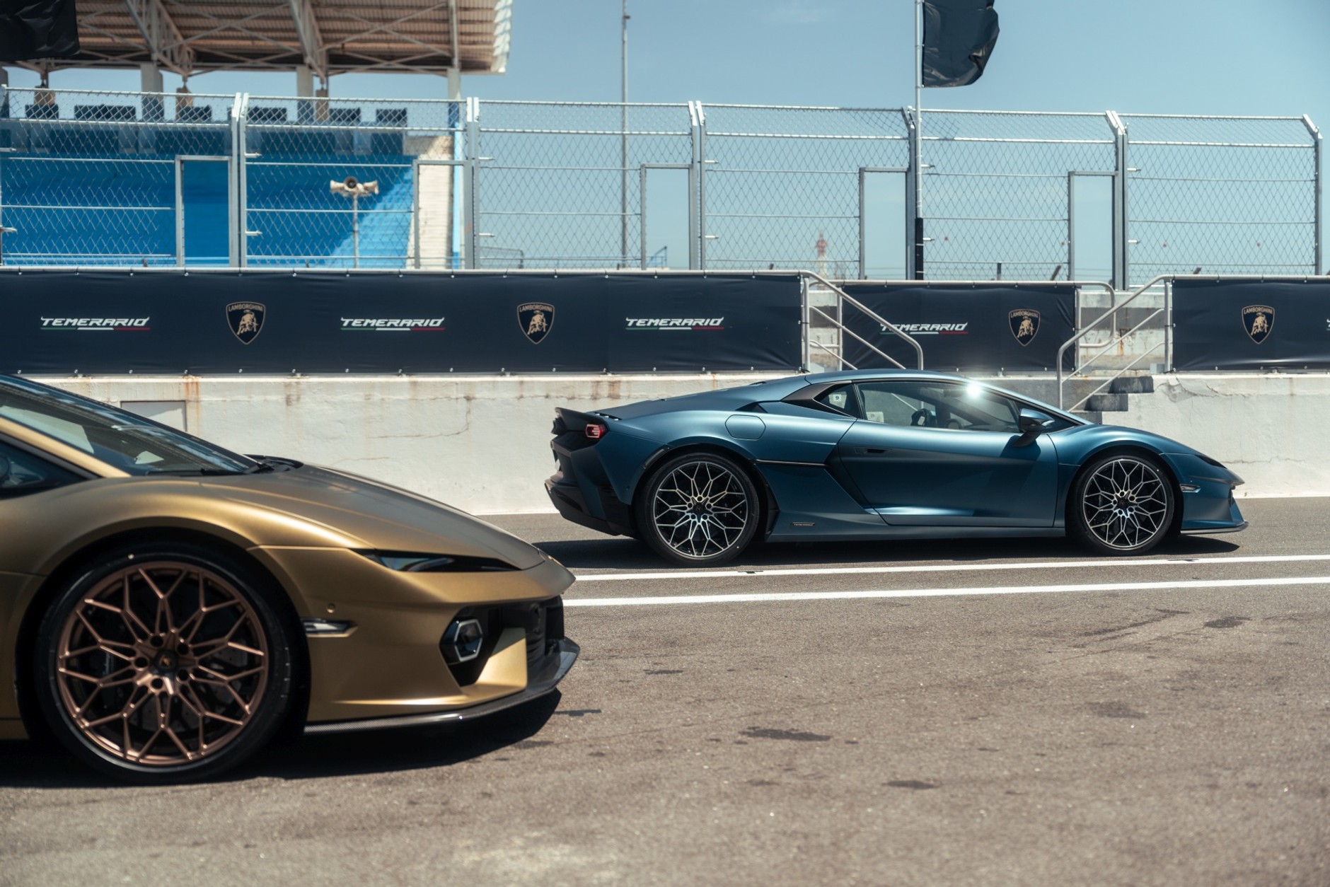 Lamborghini Temerario na torze Estoril