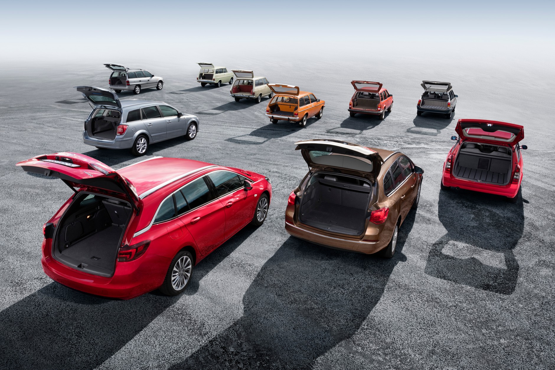 Opel - 10 generacji kombi