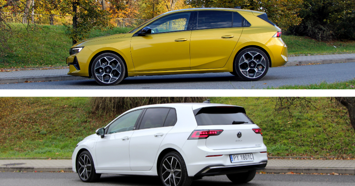 Opel Astra kontra Volkswagen Golf