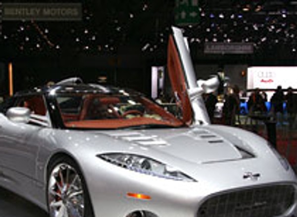 Genewa 2009: Spyker C8 Aileron – premiera wersji seryjnej