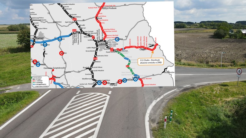 Uzyskanie decyzji ZRID pozwoli rozpocząć budowę drogi ekspresowej S12 Chełm — Dorohusk