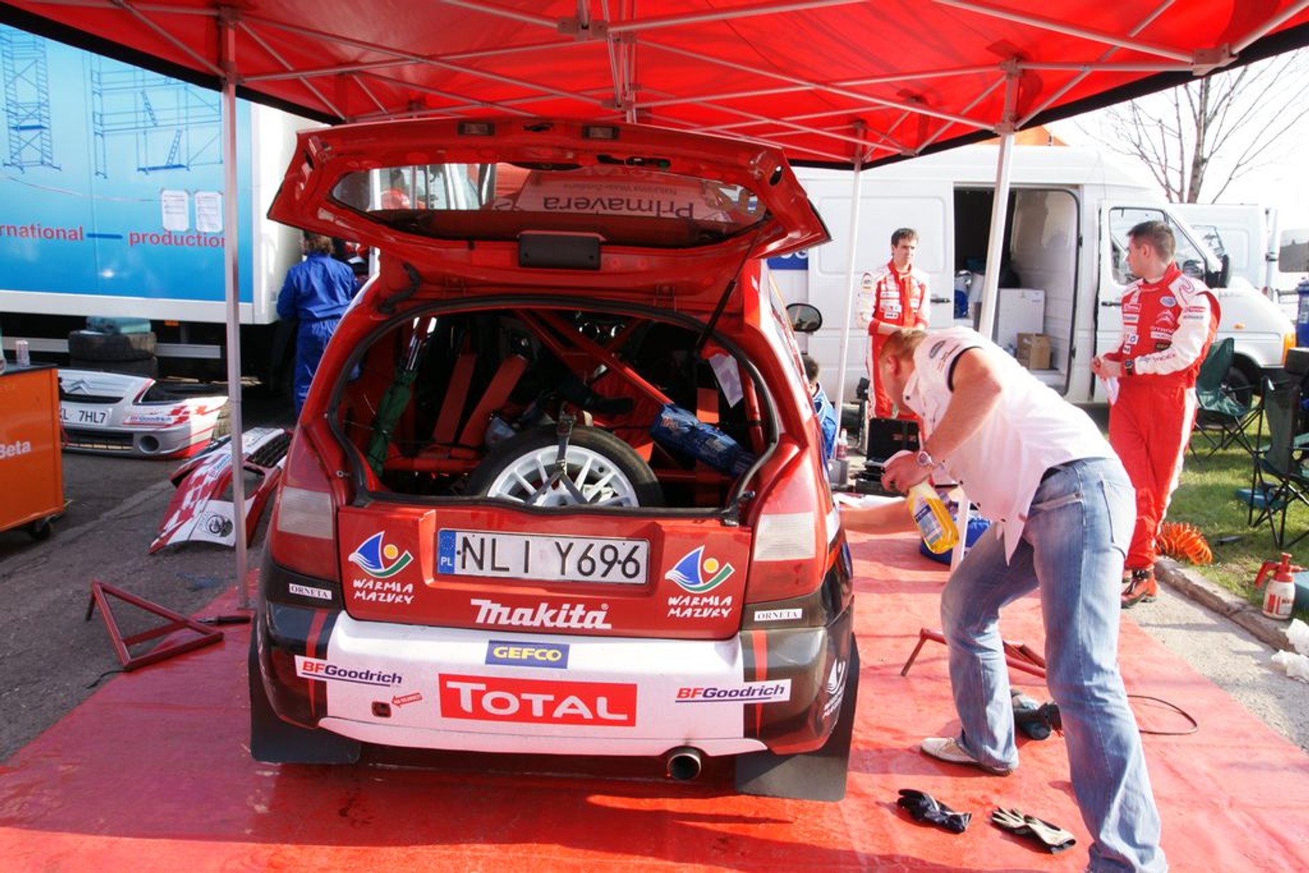 Rajd Elmot 2010: duże emocje w Citroën Racing Trophy Polska