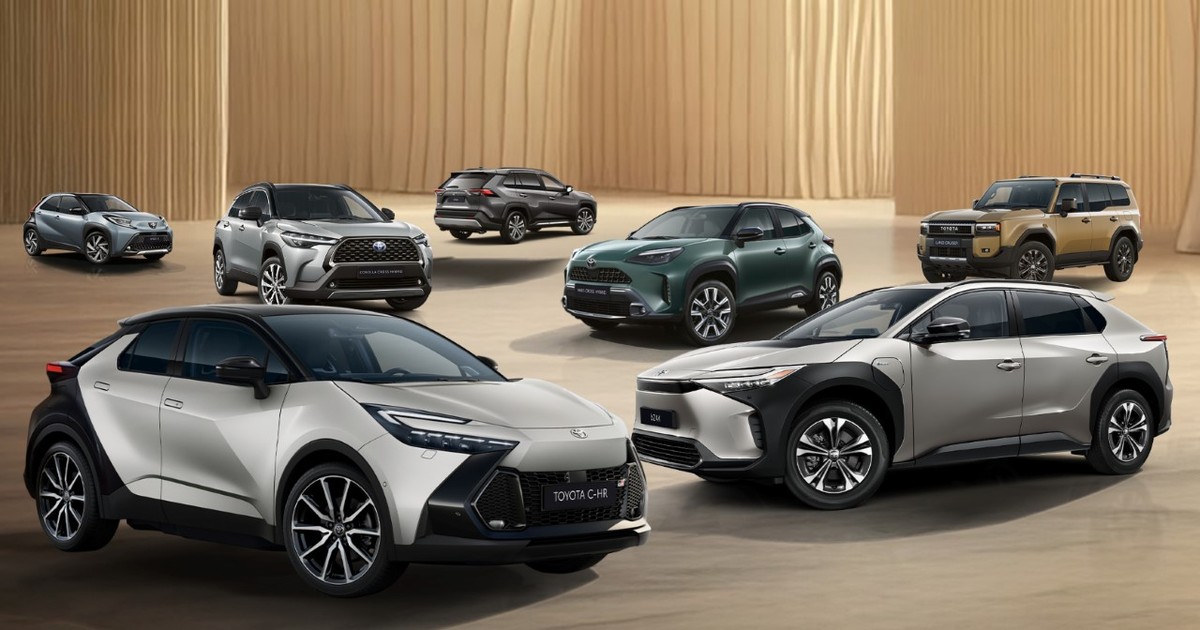 Siedem SUV-ów Toyoty