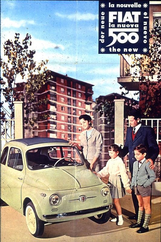 Historia Fiata 500 i 600 w fotografii (90 zdjęć)