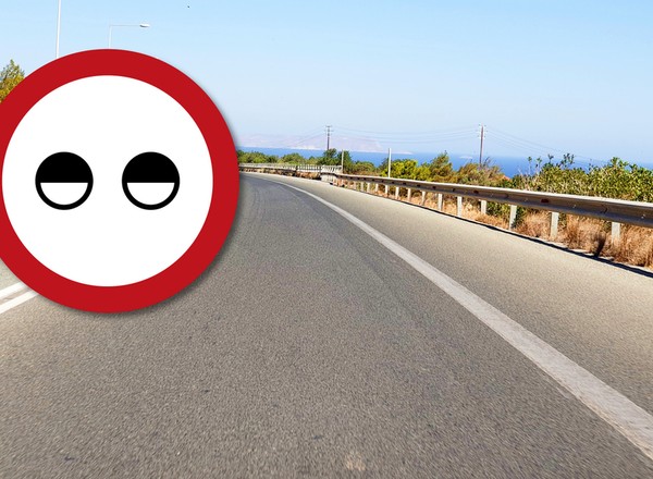 Znak drogowy z "oczami" wcale nie jest taki tajemniczy. Co oznacza i gdzie można go spotkać?