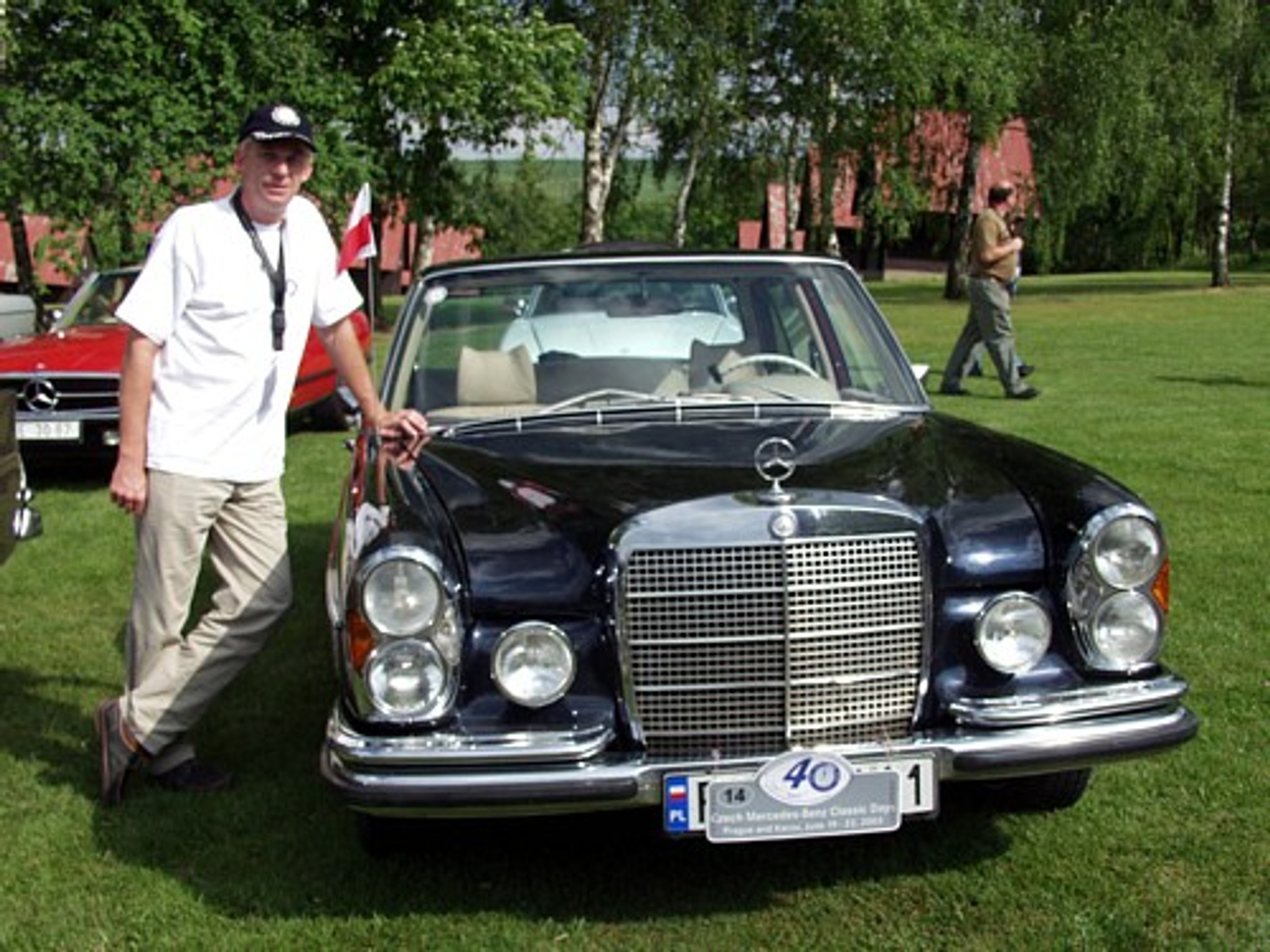 Zabytkowe Mercedesy w Pradze