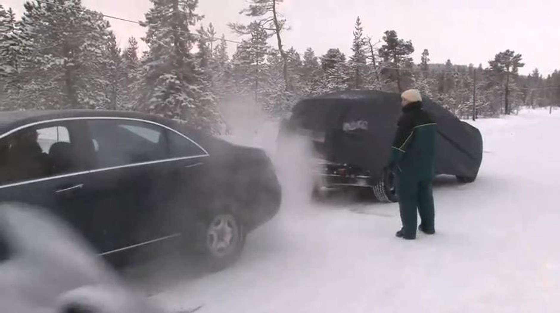 Prototypowe Mercedesy zakopane. Niemcy muszą być wściekli!