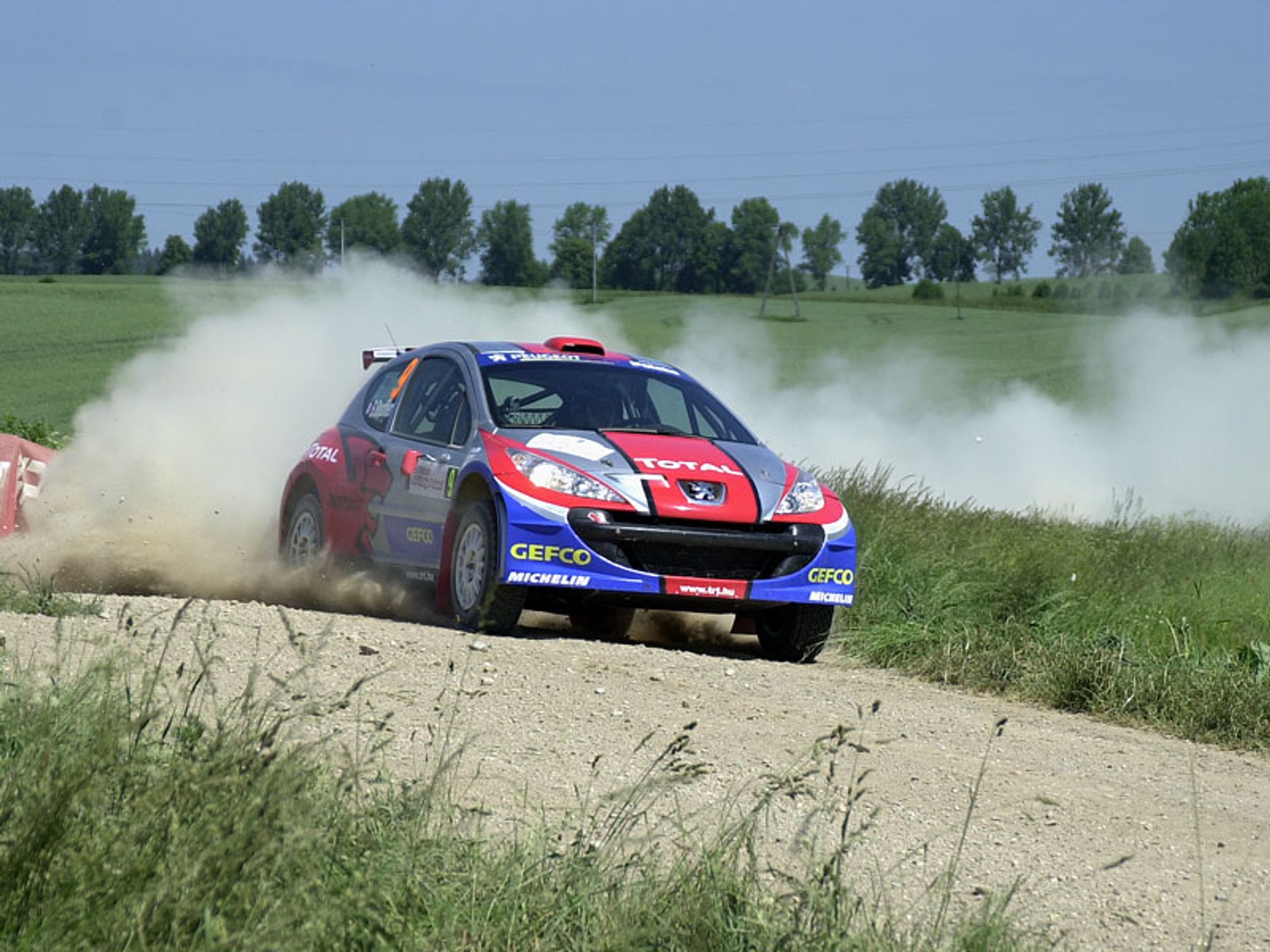 Rajd Polski 2007: wypadek Dudy, kurz i emocje (fotogaleria)