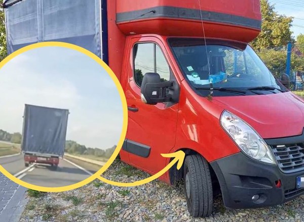 Co chwila zjeżdżał na przeciwległy pas ruchu. Świadek długo się nie zastanawiał
