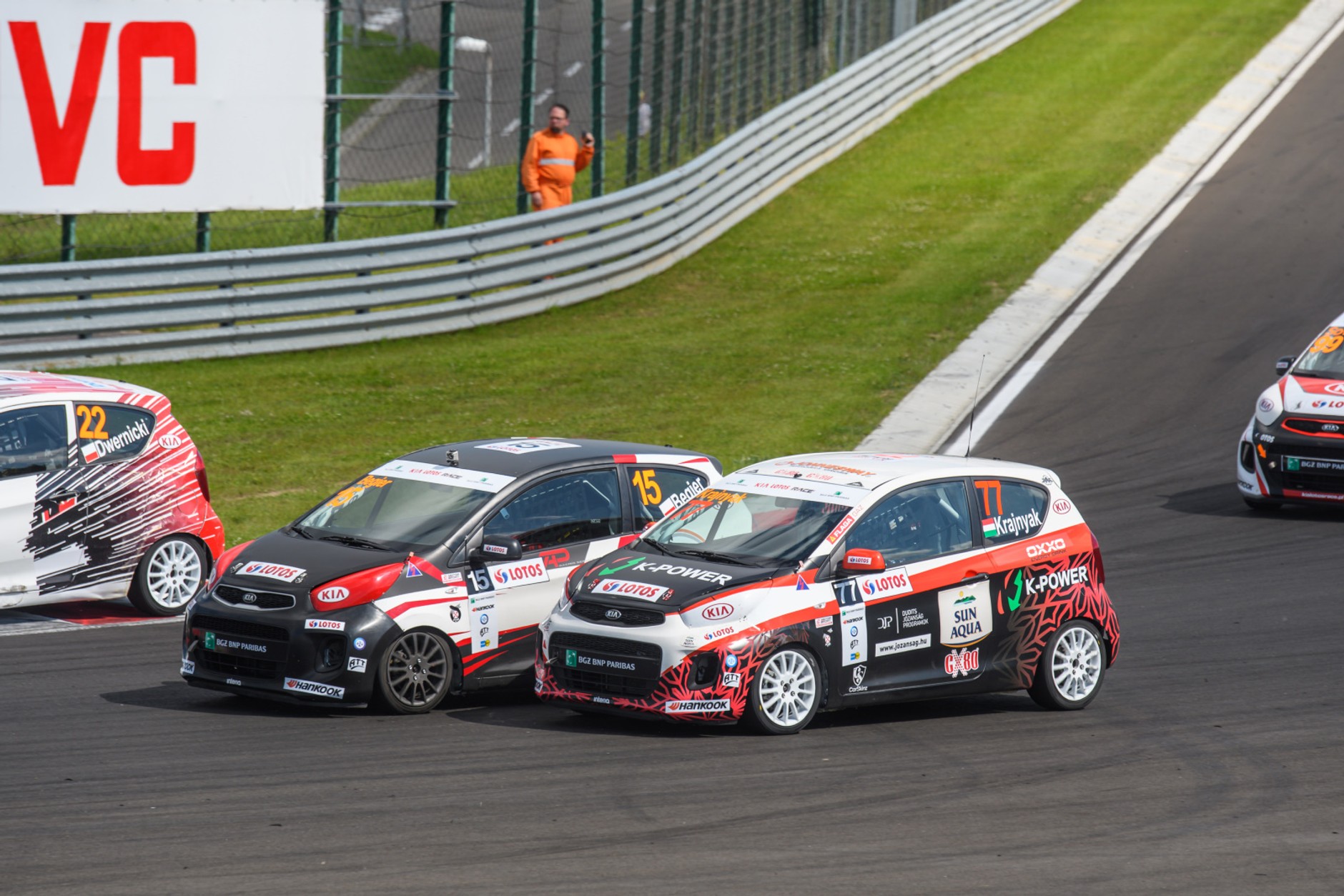 Kia Lotos Race 2017 na Hungaroringu