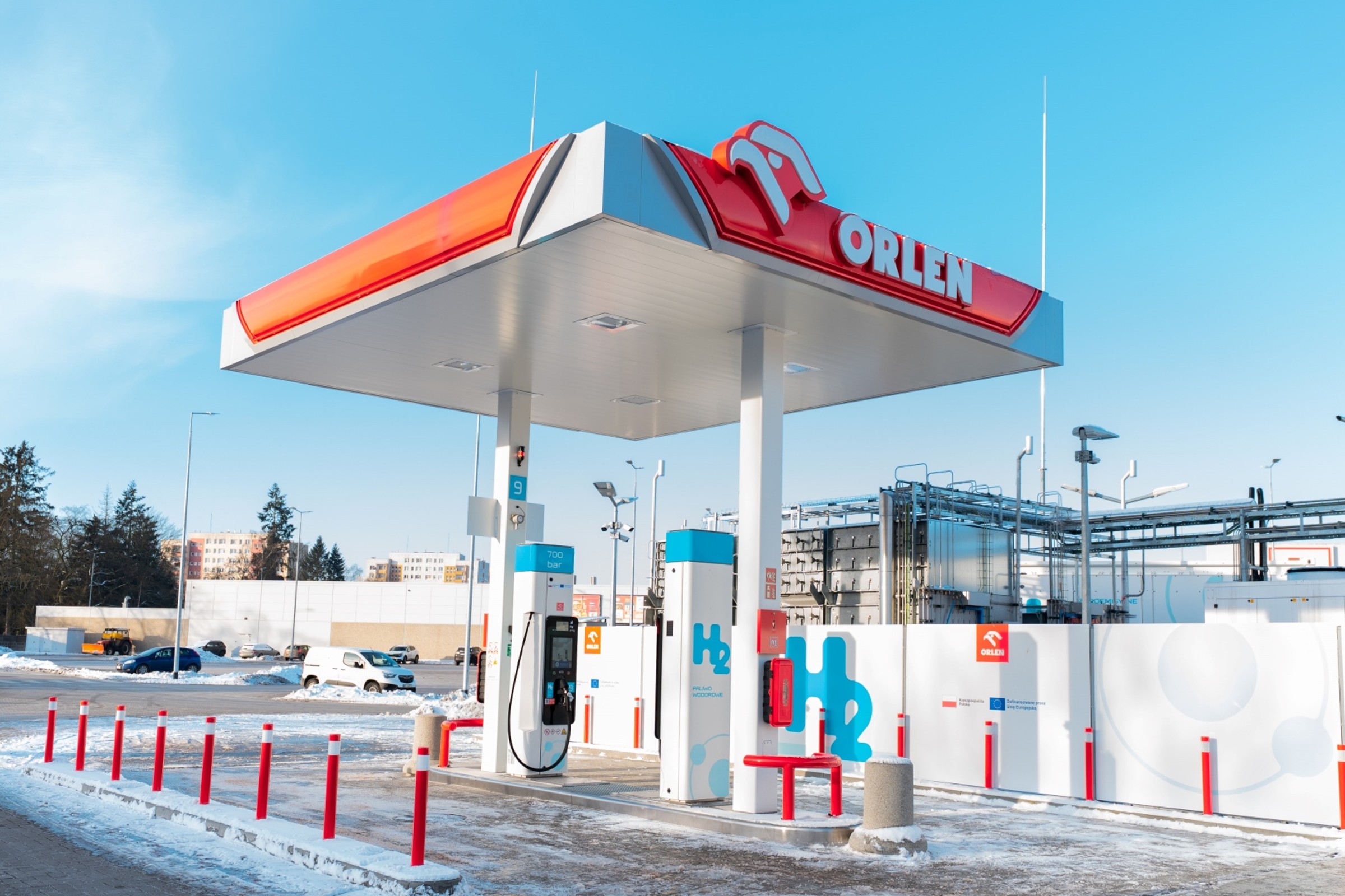 Orlen otworzył piątą stację z wodorem. Paliwo można zatankować w Pile
