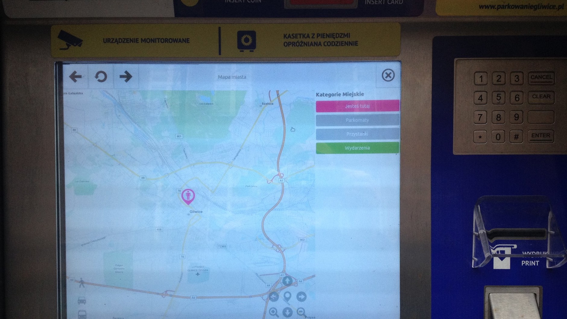 Gliwicki parkomat