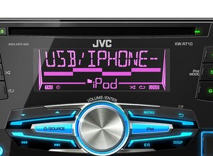 JVC: kolorowe radio sterowane telefonem