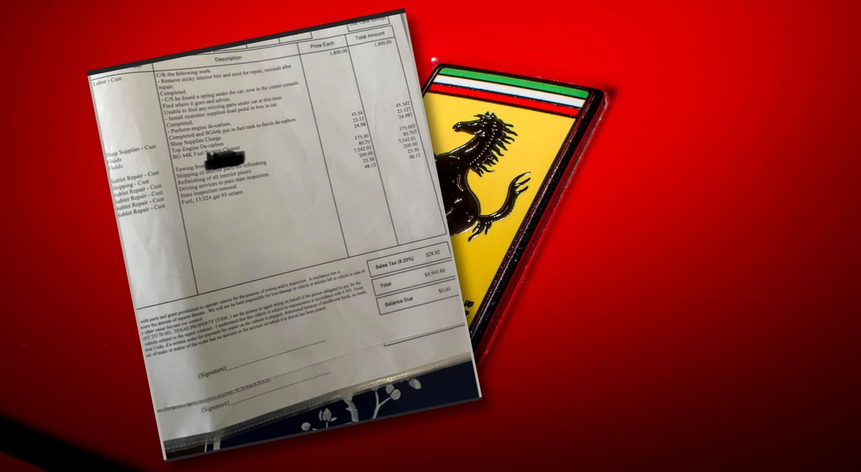 Kierowca "pochwalił się" rachunkiem z serwisu. Jedna pozycja szokuje