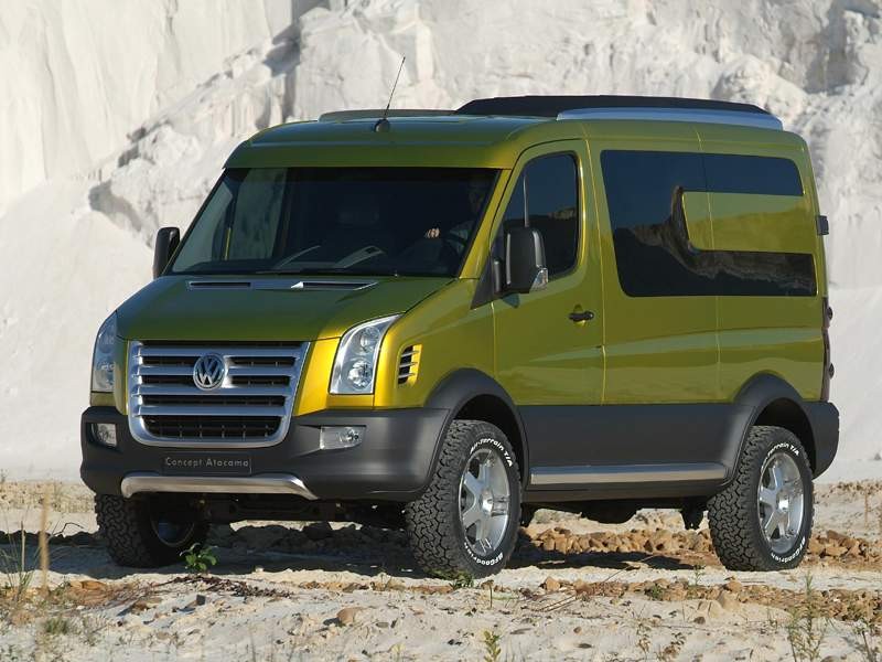 Volkswagen Crafter Atacama: z załadunkiem w teren