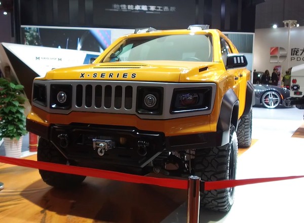 Szanghaj 2017: chiński Hummer