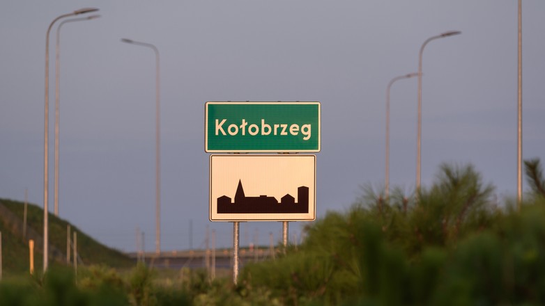 Początek obszaru zabudowanego i miejscowości