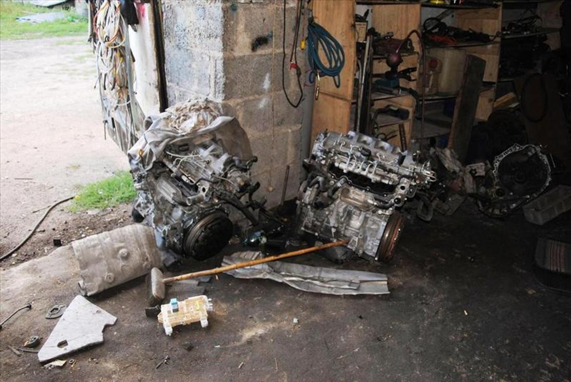 Gang złodziei samochodów