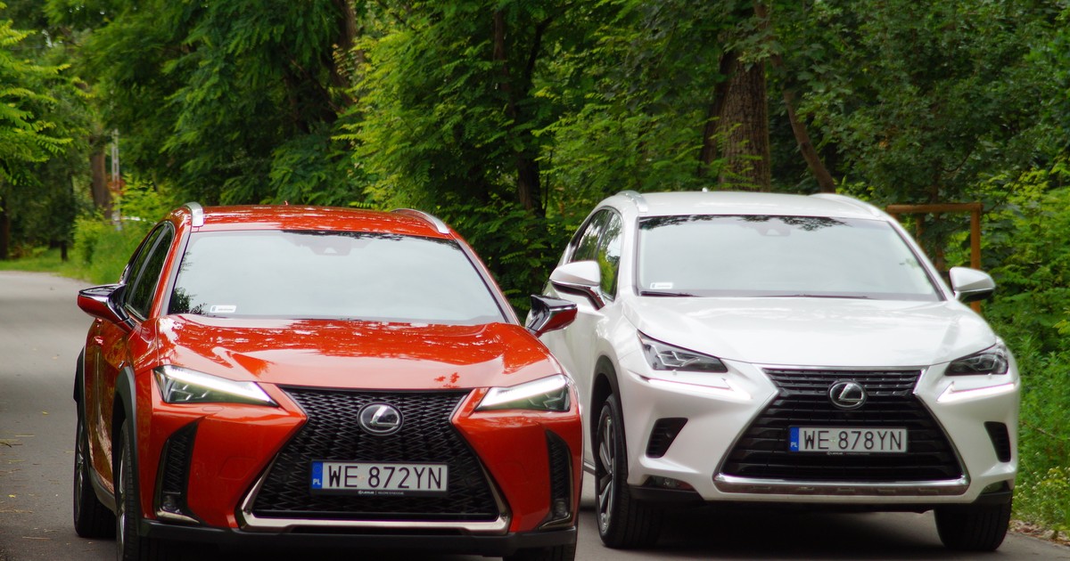 Lexus UX kontra Lexus NX