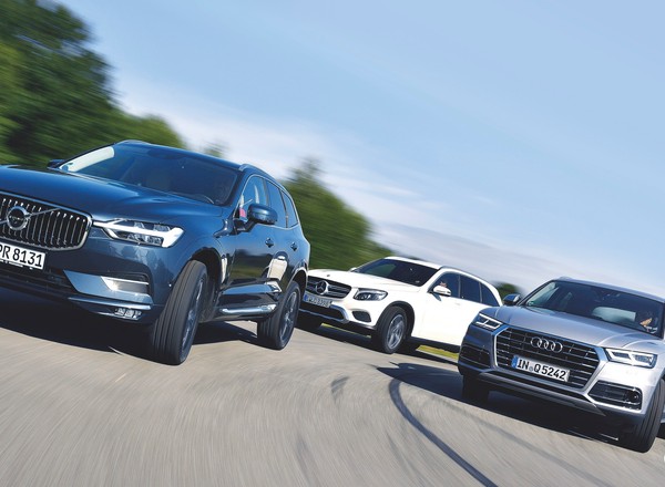Nowe Volvo XC60 vs nowe Audi Q5 i Mercedes GLC - który SUV będzie lepszym wyborem?