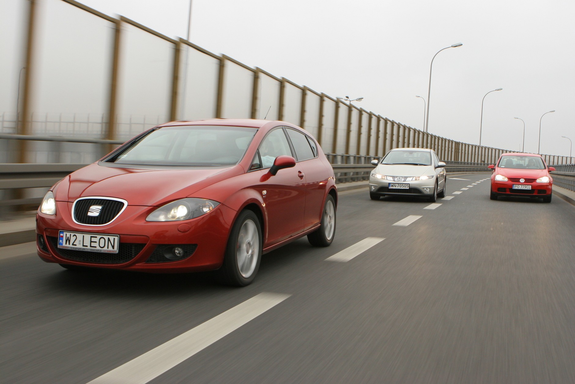 Honda Civic, Seat Leon, VW Golf – porównanie