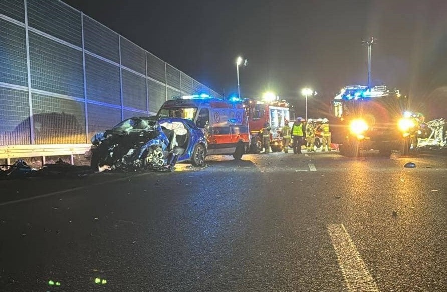Autostrada A2 była przez kilka godzin nieprzejezdna