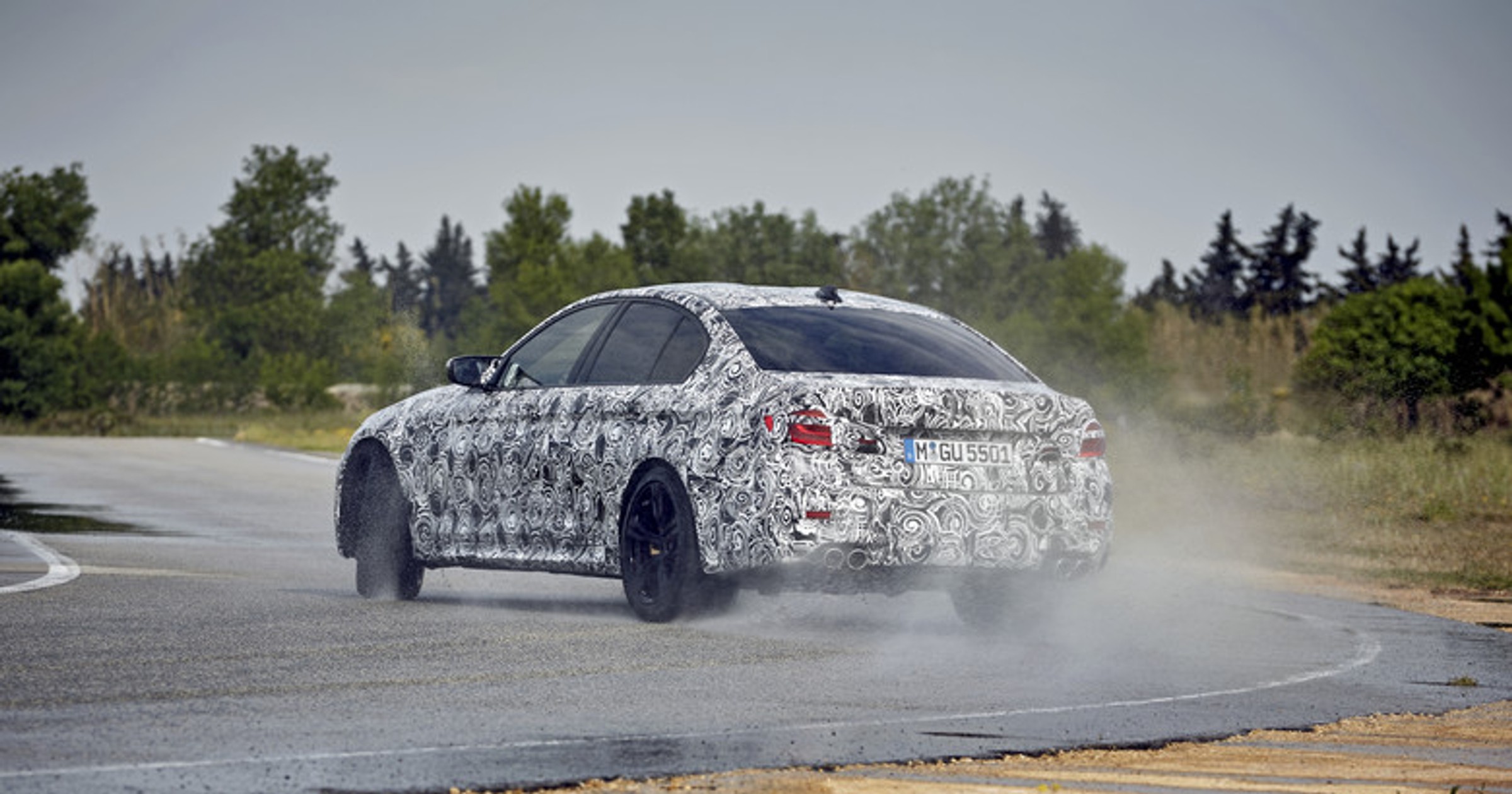 Nowe BMW M5 w akcji!