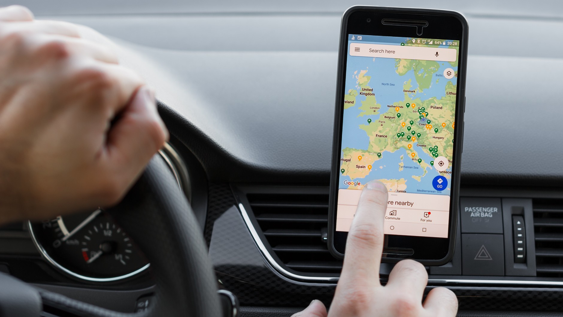 Mapy Google wskazując najkrótszą drogę, mogą prowadzić do konfliktu