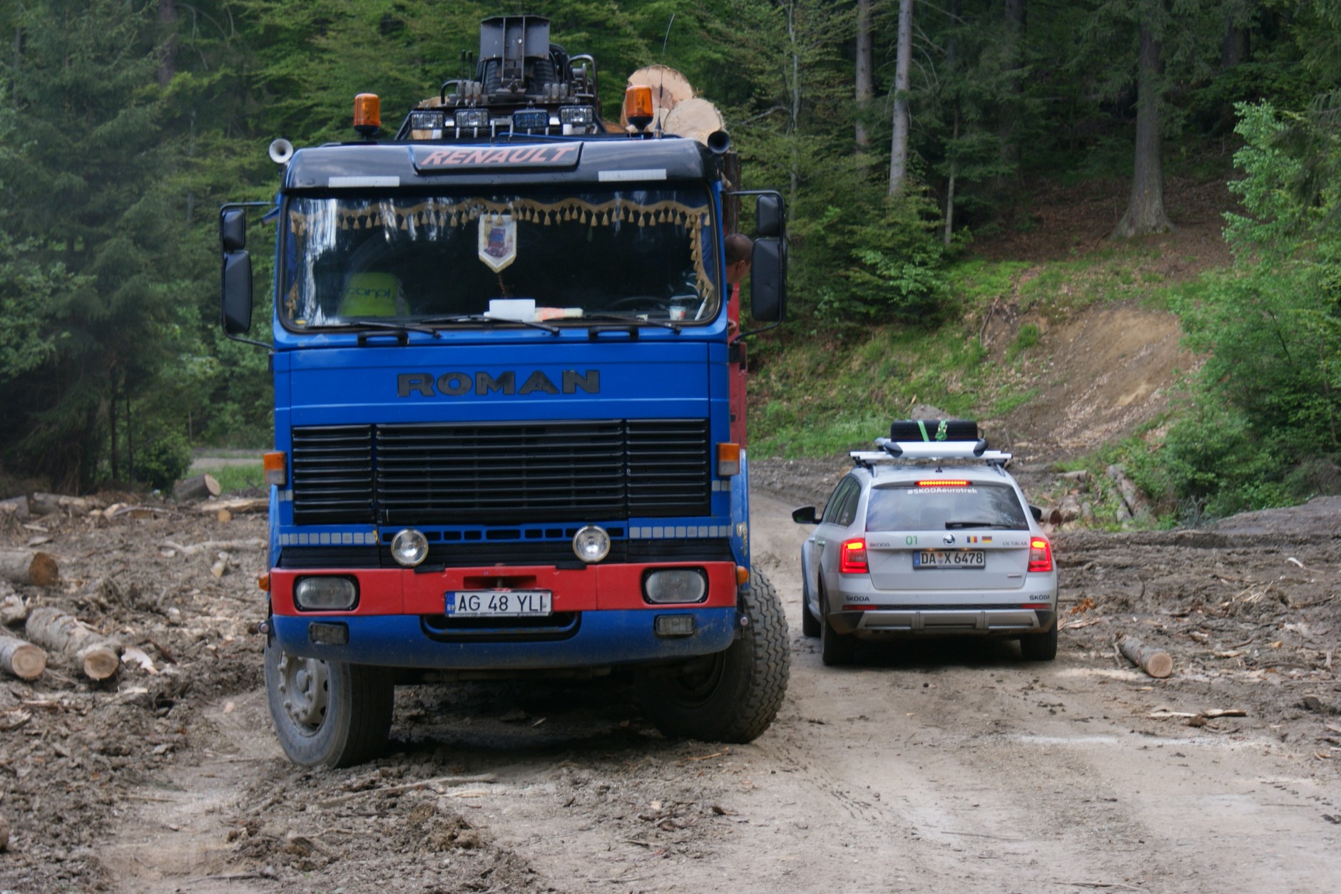 Skoda Octavia Scout w Rumunii