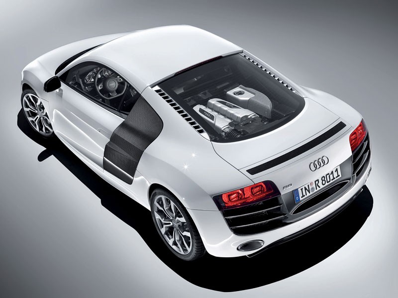 Detroit 2009: Audi R8 V10 z silnikiem Lamborghini