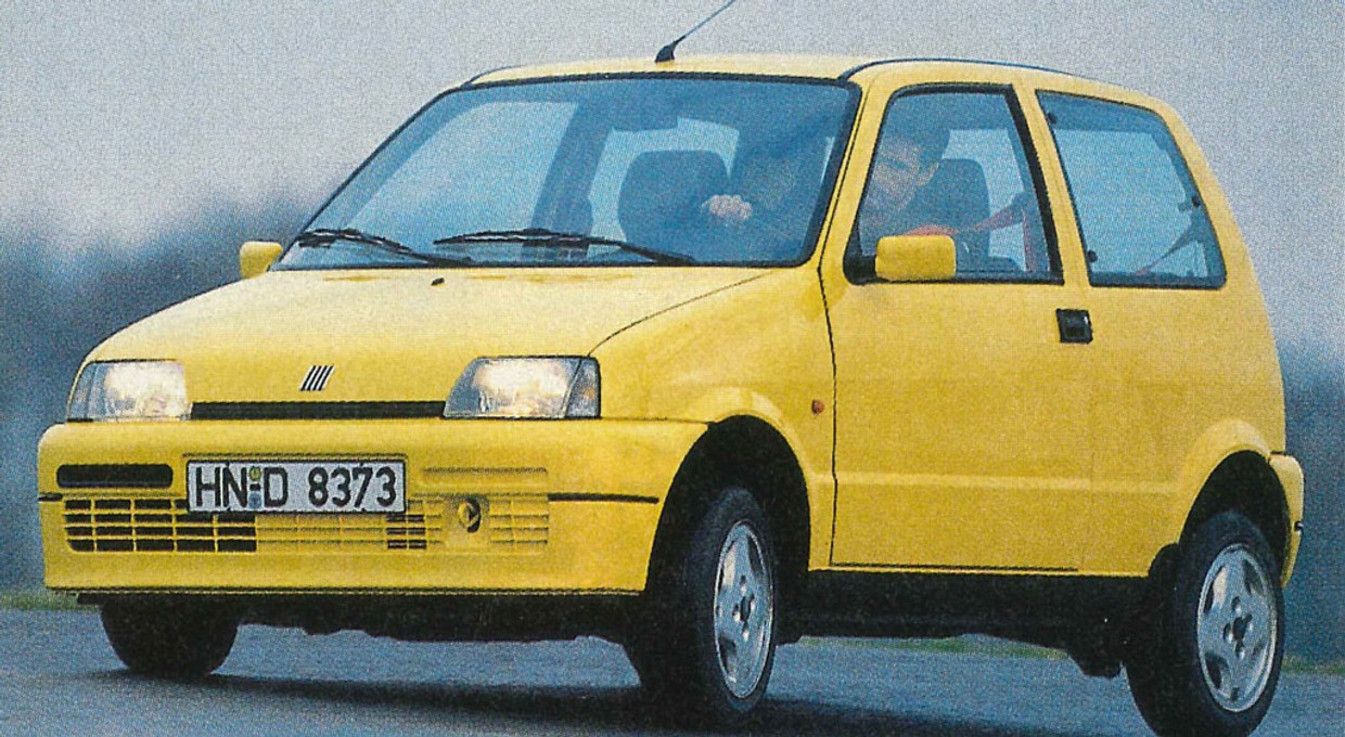 Fiat Cinquecento Sporting - maluch w sportowej formie (Z archiwum Auto Świata)