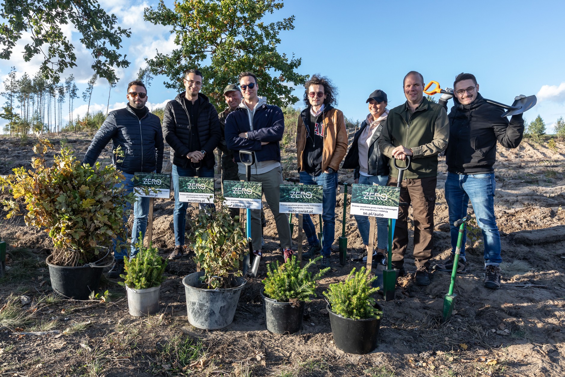 Zasadź drzewa z VW - projekt "Way To Go"