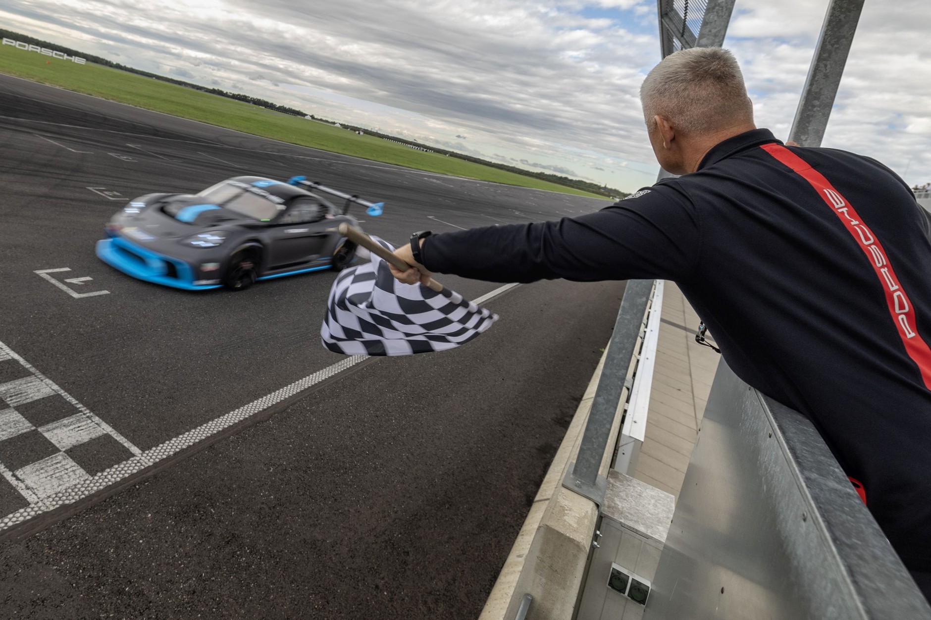 Porsche GT4 e-Performance ustanowiło rekord na torze Silesia Ring