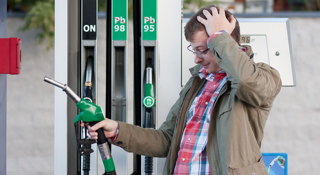 Pomyłka przy tankowaniu