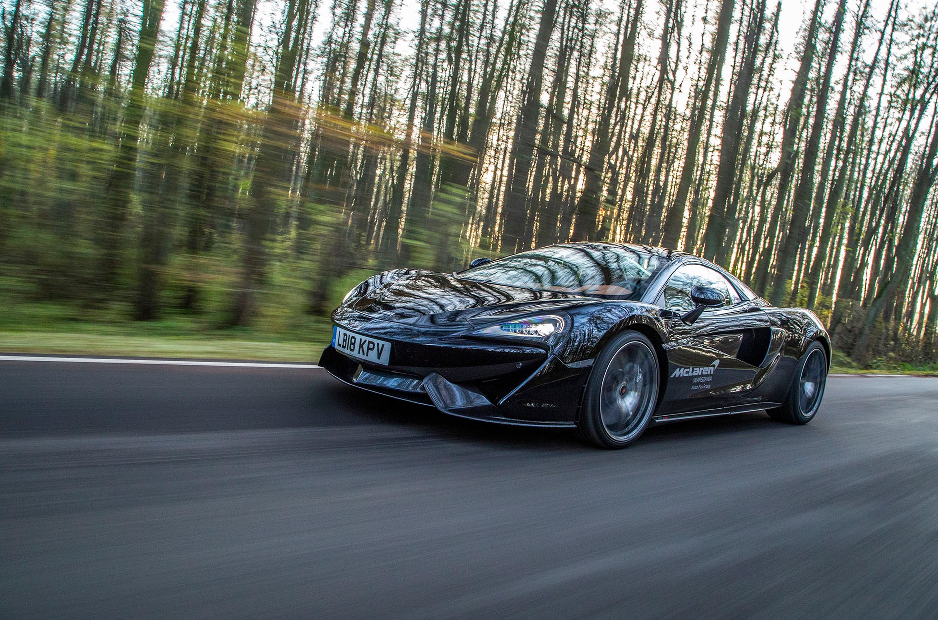 McLaren 570S Spider - moc pod kontrolą