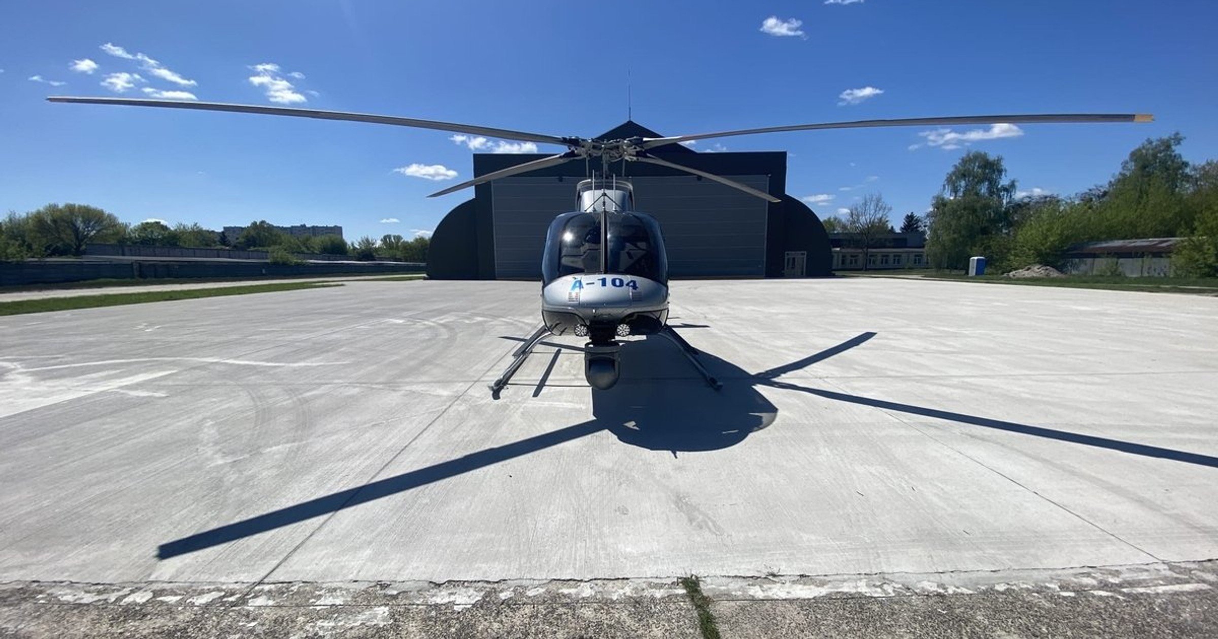 Policyjny śmigłowiec Bell-407GXi