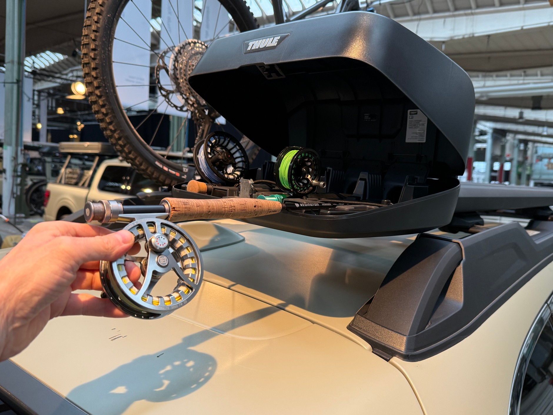 Bagażnik do wożenia wędek