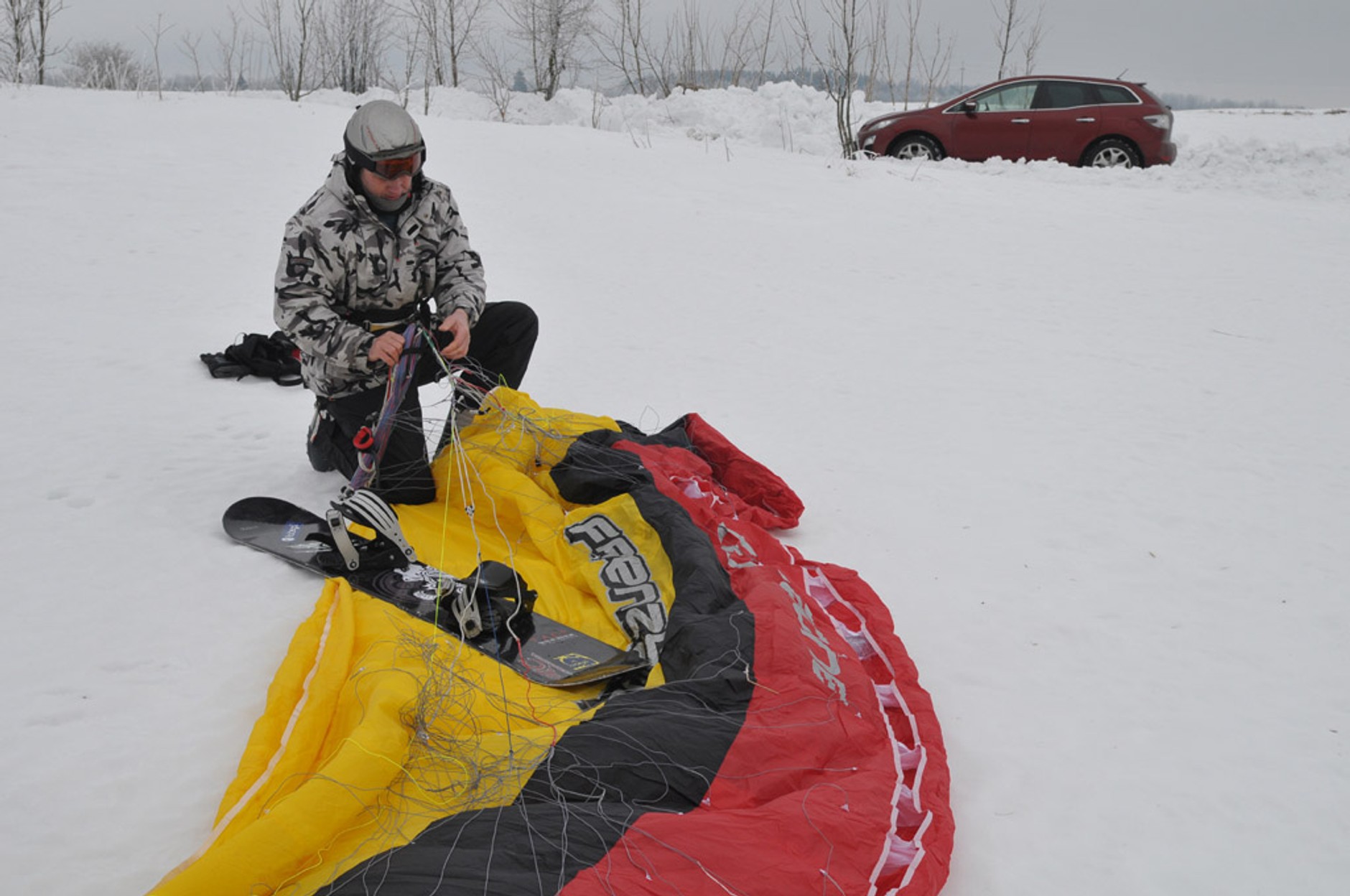 Sporty w terenie: żeglarstwo lodowe oraz snowkite