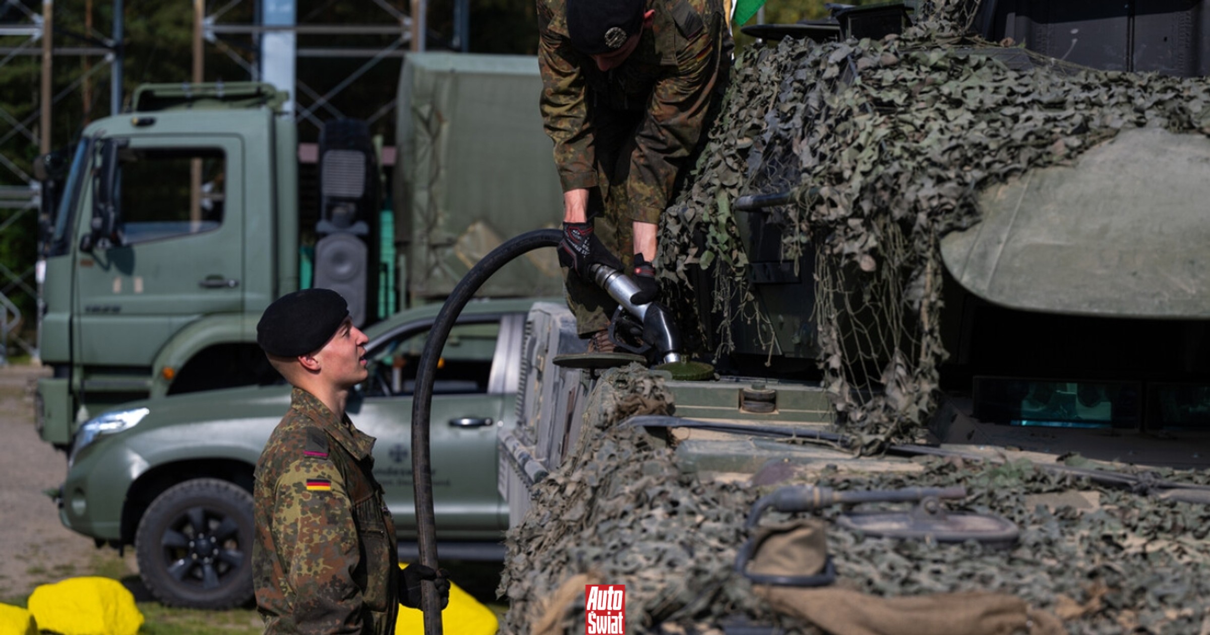 Niemcy chcą tankować swoje Leopardy e-paliwem i namawiają do tego innych
