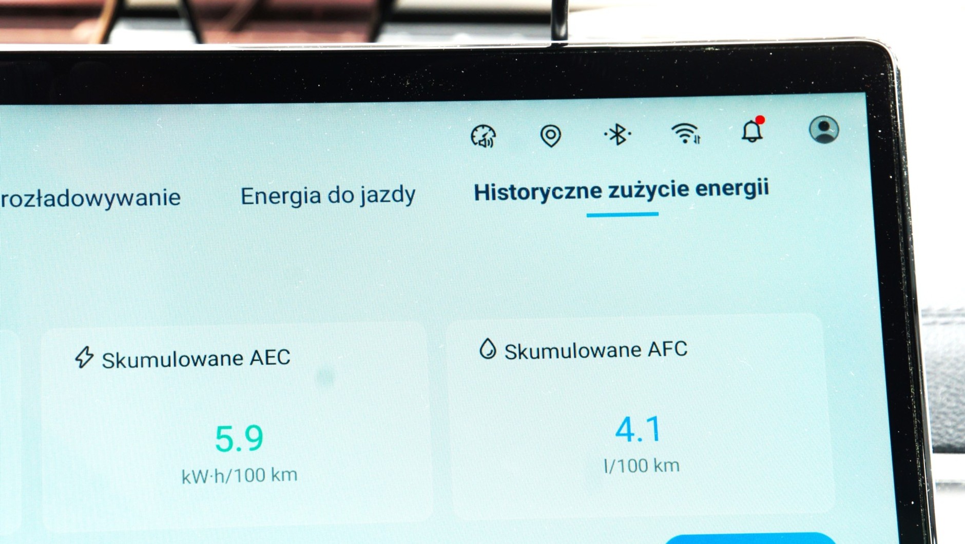 Średnie zużycie paliwa w hybrydowym chińskim SUV-ie
