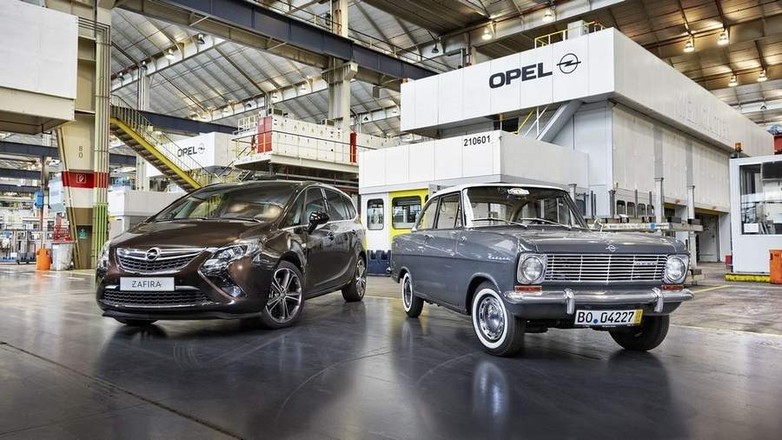 Samochody Opla z Bochum