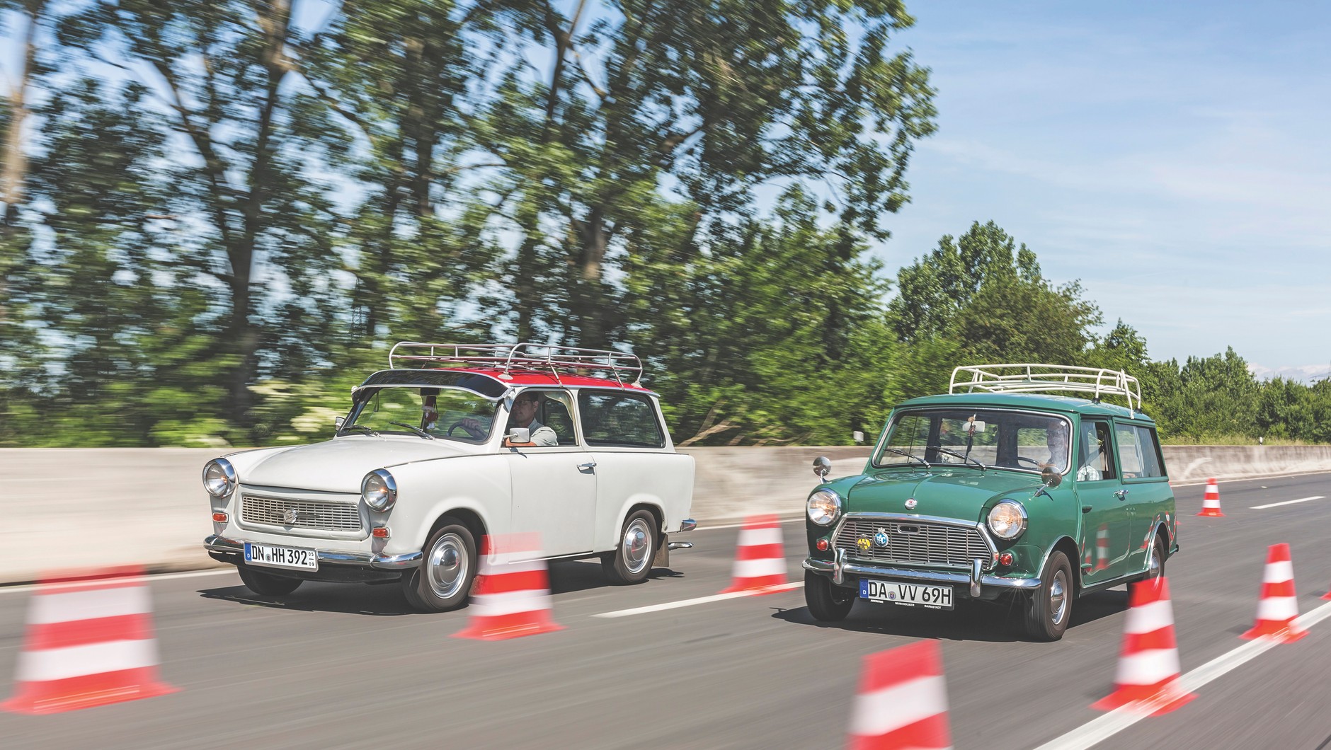 Trabant kontra Mini