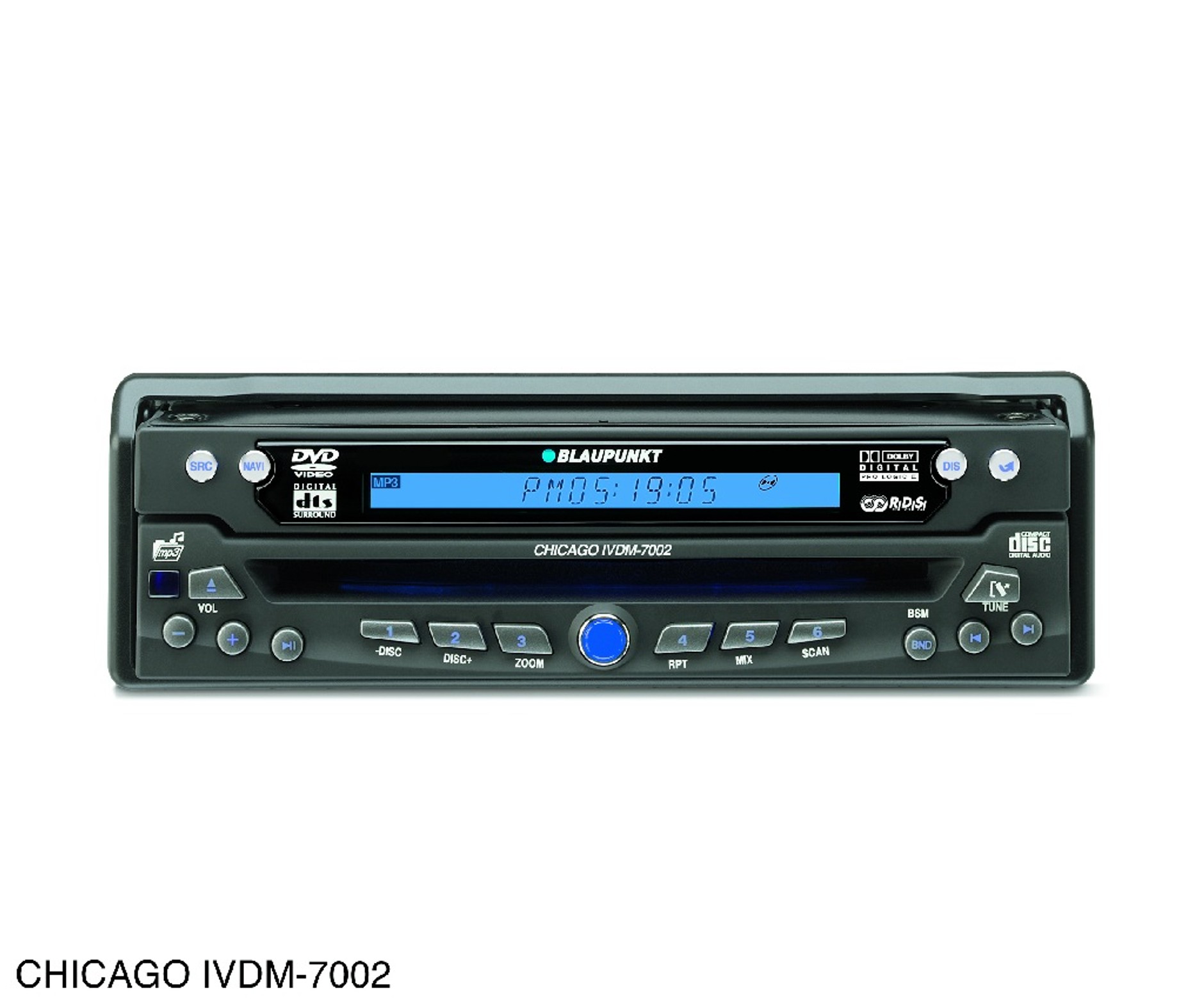 Europa próbuje nadrabiać zaległości: Blaupunkt Chicago IVDM-7002.