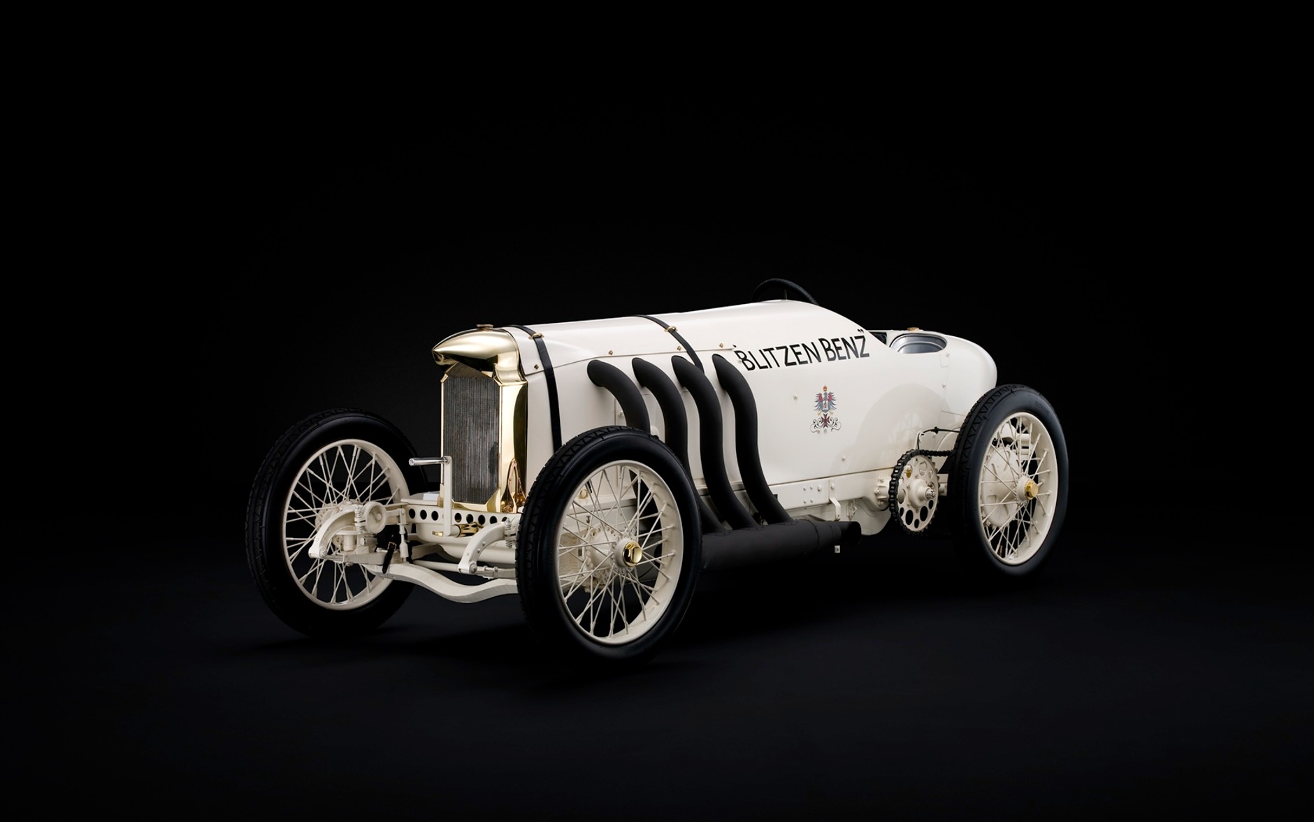 Zabytkowy Mercedes wyścigowy